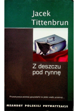 Z deszczu pod rynnę
