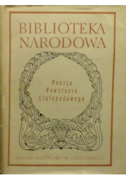 Poezja Powstania Listopadowego