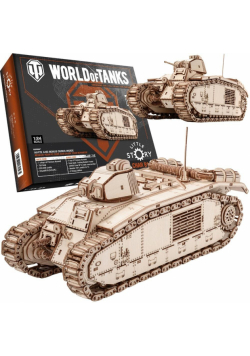 Puzzle drewniane 3D - Char B1