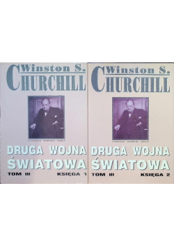 Churchill druga wojna światowa Tom III Księga 1 i 2