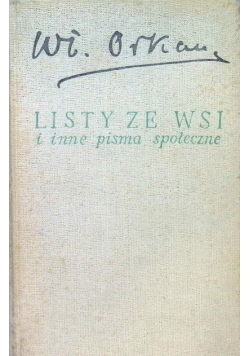 Listy ze wsi i inne pisma społeczne
