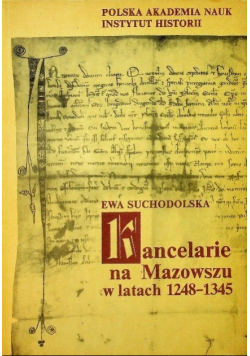 Kancelarie na Mazowszu w latach 1248 - 1345