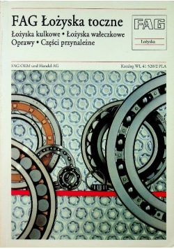 FAG łożyska toczne