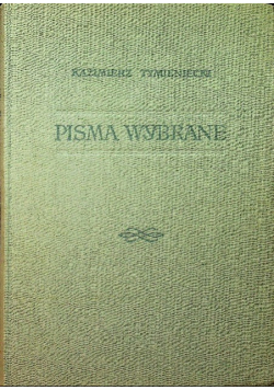 Tymieniecki Pisma Wybrane