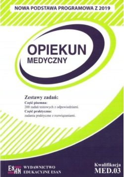 Opiekun medyczny Kwalifikacja MED 03