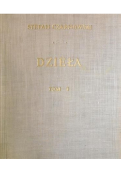 Dzieła Tom I