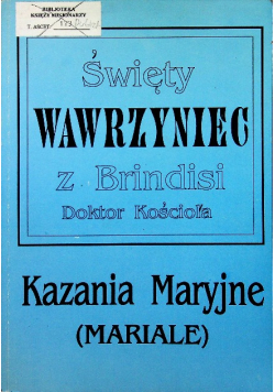 Kazania Maryjne Mariale