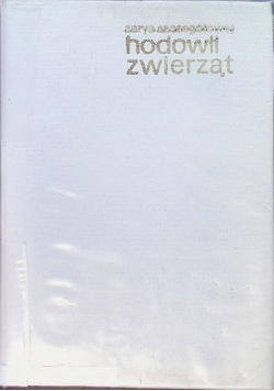 Zarys szczegółowej hodowli zwierząt