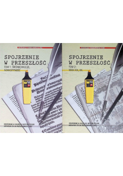 Spojrzenie w przeszłość Tom 1 i 2
