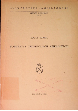 Podstawy technologii chemicznej