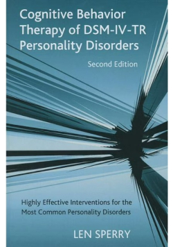 Cognitive Behavior Therapy of DSM-IV-TR Personality Disorders