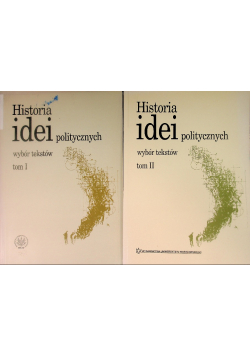 Historia idei politycznych Tom I i II