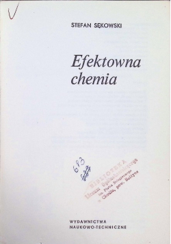 Efektowna chemia
