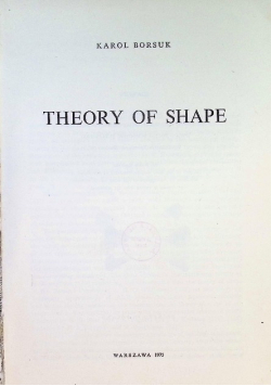Theory of Shape