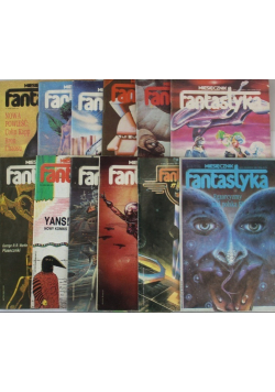 Miesięcznik fantastyka Nr 1 do 12 / 86