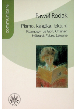 Pismo, książka, lektura