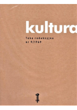 Kultura Teka redakcyjna Nr 9 / 69