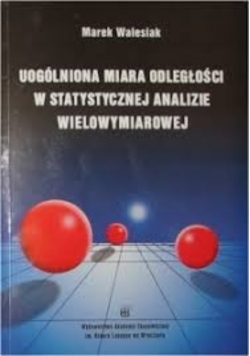 Uogólniona miara odległości w statystycznej analizie wielowymiarowej