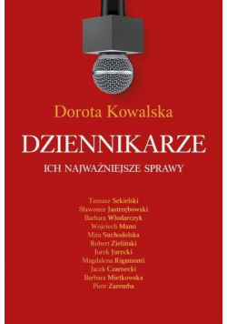 Dziennikarze Ich najważniejsze sprawy