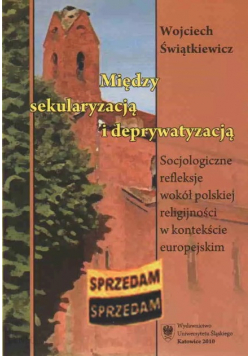Między sekularyzacją i deprywatyzacją