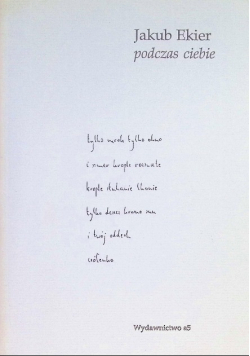 Podczas Ciebie