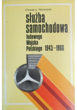 Służba samochodowa Ludowego Wojska Polskiego