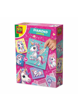 Jednorożec malowanie diamentów