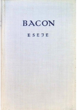 Bacon Eseje