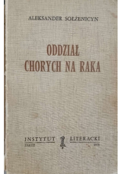 Oddział chorych na raka