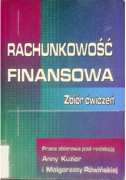 Rachunkowość Finansowa