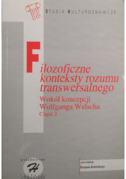 Filozoficzne konteksty rozumu transwersalnego