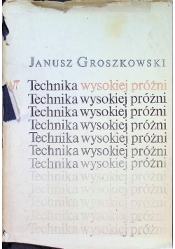 Technika wysokiej próżni