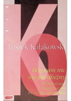 Bóg nam nic nie jest dłużny