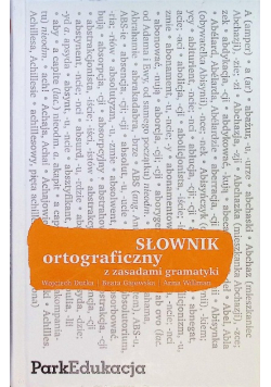 Słownik ortograficzny z zasadami gramatyki
