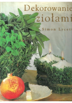 Dekorowanie ziołami