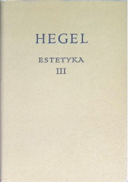 Estetyka Tom III