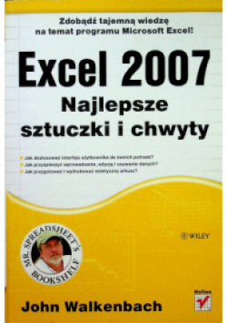 Excel 2007 Najlepsze sztuczki i chwyty