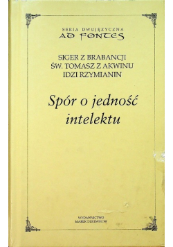 Spór o jednosć intelektu