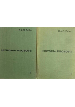 Historia filozofii Tom I i II