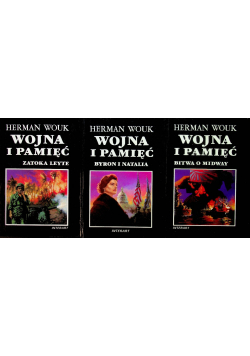Wojna i Pamięć Tom 1 do 3