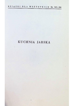 Kuchnia Jarska