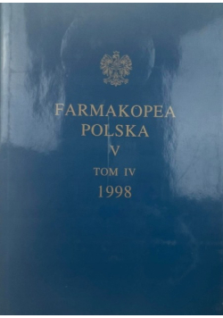 Farmakopea Polska V Tom IV