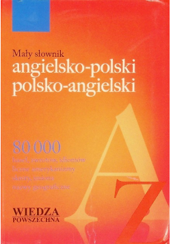 Mały słownik angielsko-polski, polsko-angielski