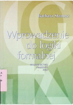 Wprowadzenie do logiki formalnej