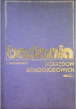 Badania pojazdów samochodowych