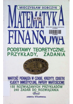Matematyka finansowa