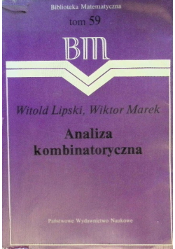 Analiza kombinatoryczna Tom 59