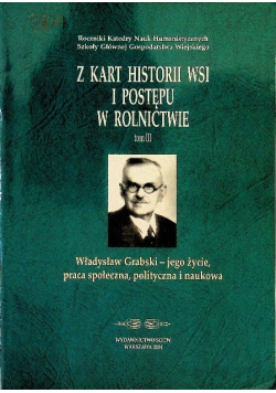 Z kart historii wsi i postępu w rolnictwie Tom III