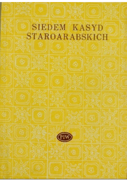 Siedem kasyd staroarabskich