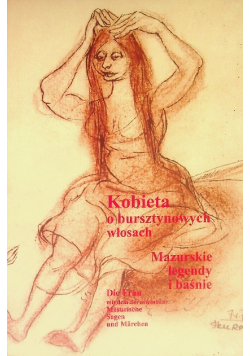 Kobieta o bursztynowych włosach